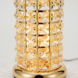 Crystals Gold Oil Burner Lamp