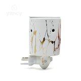 White and Gold Wall Plug-in Aroma Lamp