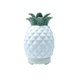 Green Pineapple Ceramic Ultrasonic Aroma Diffuser - Multicolor Lights - 100ml