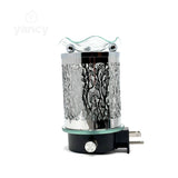 Silver Leaves Wall Plug-In Aroma Lamp