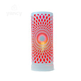 White Dream Catcher Cylinder Oil Burner Lamp