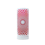 White Dream Catcher Cylinder Oil Burner Lamp