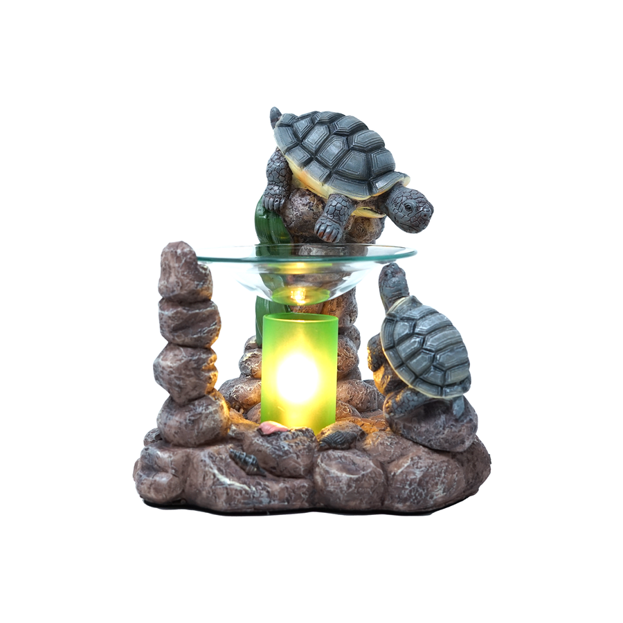 Turtles Oil Burner Lamp