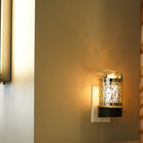 Silver Leaves Wall Plug-In Aroma Lamp