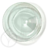 Rounded Large Replacement Dish - Clear - for Tabletop Aroma Lamps (Clear)