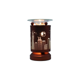 Bronze City Oil Burner Lamp
